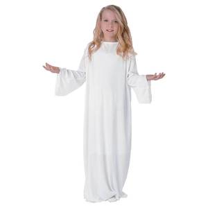 lot 30204 image: Fun Express Angel Costume for Girls Size 10-14 - Premium White Angel Dress for Kids Christmas Nativity Pageants  Biblical Character Costume for Church Plays, School Performances & Holiday Events - Retail $11
