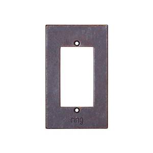 lot 40201 image: Ring Video Doorbell Elite Faceplate - Silicon Bronze Rust