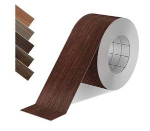 lot 51951 image: Cherry Wood Grain Tape, 2.4 inch X 15ft Self Adhesive Cherry Repair Patch for Tables, Chairs, Baseboards, Doors, Windows, Floors, DIY.