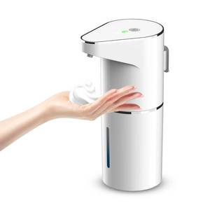 lot 59145 image: Automatic Soap Dispenser Touchless Foaming Soap Dispenser 350ml USB Rechargeable Dispenser Electric Wall Mounted 3 Levels Adjustable for Bathroom Kitchen Dish Soap Pre-owned Needs Cleaned - Retail $17