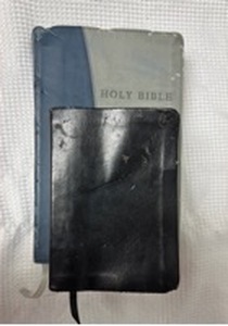 lot 6 image: Lot of Two (2) KJV Holy Bibles