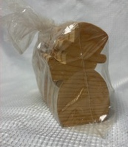 lot 14 image: Lot of 11 Hand-Carved Wooden Snowmen