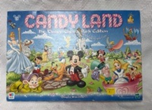 lot 19 image: 2001 Disney Theme Park Edition Candy Land Board Game