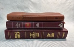 lot 48 image: Lot of 3 Bibles