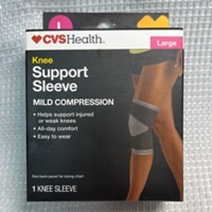 lot 56 image: CVS Health Large Knee Support Sleeve