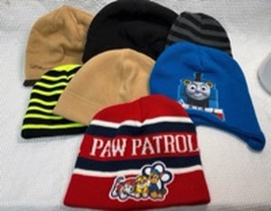 lot 79 image: Lot of 7 Winter Beanie Hat Collection