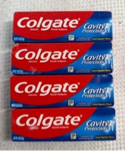 lot 178 image: Colgate Cavity Protection Toothpaste 4-Pack