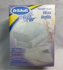 lot 183 image: Dr. Scholls Paraffin Bath Wax Refills