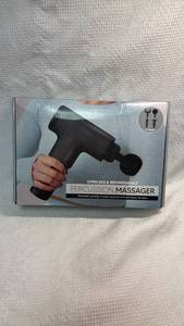 lot 202 image: Cordless Percussion Massage Gun with 4 Heads