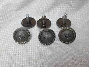 lot 243 image: Decorative Metal Door Knob Set