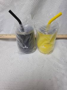 lot 264 image: Eleve 14oz Stainless Steel Wine Tumbler Set