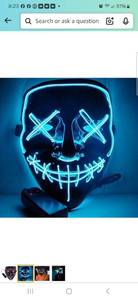 lot 217 image: Pack of brand new 2 pack LED Masks