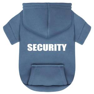 lot 25468 image: Stone Blue Chihuahua Dog Hoodie Warm and Stylish with a Security Printed Sweatshirt, Cold Weather Pet Clothes, and Sweater Coat All in One - Perfect for Winter and Cool Summer Nights XS - Retail $7