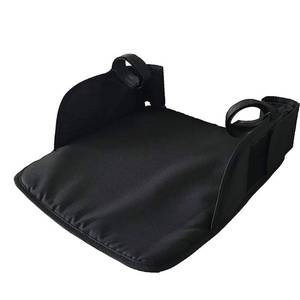 lot 25500 image: Baby Stroller Footrest Extension Universal Stroller Footstool Support Accessory for Baby Needs (Black) - Retail $30