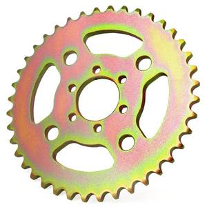 lot 25502 image: 40T High Speed Rear Chain Sprocket # 40 41 420 6 Hole Replacement for Coleman CT100U CC100X for Mega Moto MMB80 105cc for Motovox MBX10 for Baja Doodle Bug DB30 Mini Bike High-Strength Parts - Retail $18