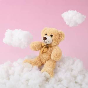 lot 25573 image: Teddy Bear Baby Shower, 5 Packs Small Teddy Bear Stuffed Animals in Bulk,13.5 Small Stuffed Bears Plush for Wedding, Birthday, Christmas, Party Decorations - Retail $25