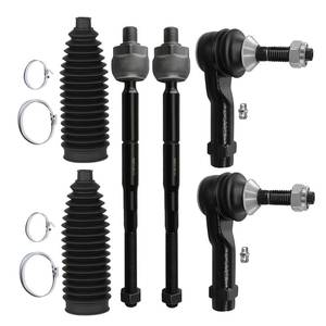 lot 25576 image: 6-PC SET Suspension Kit For Ford Explorer For Ford Police Interceptor SedanUtility For Ford Special Service Police Sedan For Lincoln MKT Front Inner Outer Tie Rod End Steering Boot - Retail $35