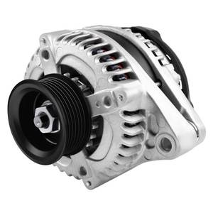 lot 25579 image: AND0339 11150 11151 31100-RDJ-A01 Alternator Compatible with Acura MDX RL TL for Honda Odyssey Pilot Ridgeline 3.2 3.5L 3.7L, 11099 Auto Part Alternator 130AMP 12V. VISIBLE BROKE PLASTIC.  SEE LAST PHOTO. - Retail $87