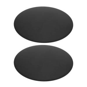 lot 25639 image: 2PCS 66mm Copper Basin Waste Pop up Bathroom Sink Push Button Click Plug Sink Plug for Bathroom Kitchen Basins, Matte Black, ECSiNG_HP526