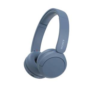 Sony WH-CH520 Wireless Headphones Bluetooth On-Ear Headset with Microphone and up to 50 Hours Battery Life with Quick Charging, Blue - Retail: $48