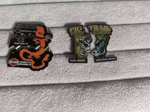 lot 2181 image: Harley-Davidson Tennessee & Arkansas Dealer Pins Set