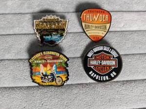 lot 2183 image: Harley-Davidson Dealership Pin Collection