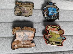 lot 2185 image: Harley-Davidson Dealership State Pins Collection
