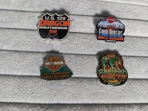 lot 2186 image: Harley-Davidson Dealership Pin Collection