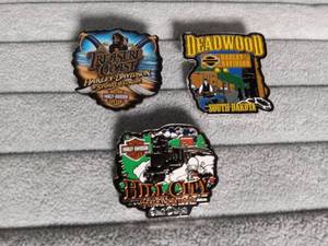lot 2195 image: Harley-Davidson Dealership Pin Collection