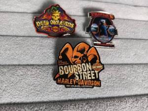 lot 2196 image: Harley-Davidson Louisiana Dealership Pin Collection