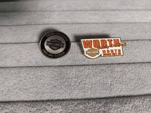 lot 2201 image: Harley-Davidson Dealership Pins Collection