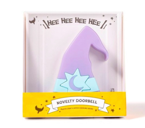 lot 42034 image: Witch Hat Halloween Doorbell with Light & Sound