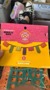 lot 42042 image: Cecilia Ruiz Dia De Muertos Felt Paper Garland