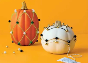 lot 42045 image: Mondo Llama Pumpkin String Art Kit