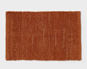 lot 42048 image: Threshold Performance Plus Bath Rug - Brown