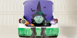 lot 42110 image: Halloween Witch Car Trunk Decorating Kit