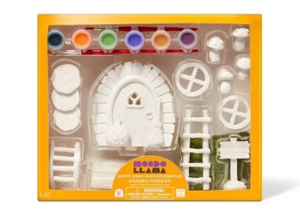 lot 42115 image: Paint Your Own Halloween Pumpkin House Craft Kit