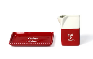 lot 42137 image: Holiday Milk and Cookies for Santa Set