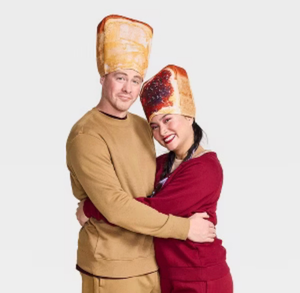 lot 42155 image: Hyde and EEK PB&J Sandwich Costume Headpiece Set