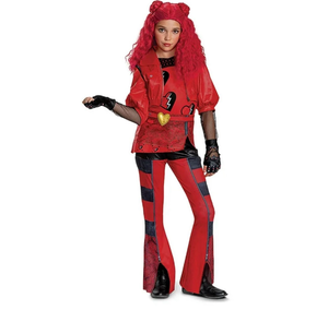 lot 42156 image: Disney Descendants Red Deluxe Child Costume Size L(10-12)