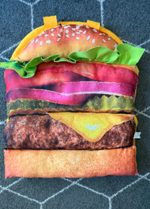 lot 42165 image: Hamburger Costume, One Size Fits All