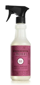 lot 43006 image: Bundled pkg-Mrs. Meyers Multi-Surface Cleaner and a Glass LED Candle.
