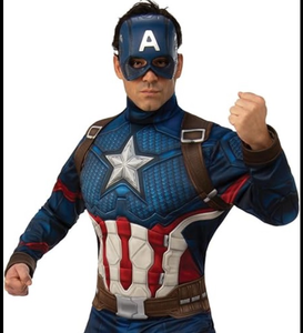 lot 43016 image: Captain America Adult Deluxe Costume