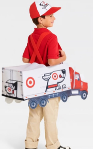 lot 43034 image: Target Bullseye Dog Truck Halloween Costume