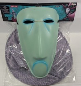 lot 43068 image: Glow in Dark Shock Mask with Hood