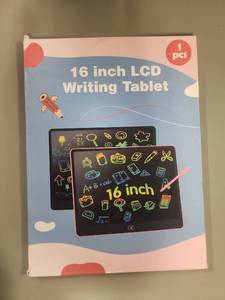lot 69479 image: 16 inch LCD Writing Tablet Drawing Board - Retail $15