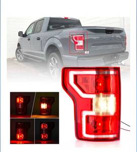 lot 69507 image: Nakuuly Tail Light Compatible With 2018 2019 2020 Ford F150 F-150 Left Driver Side Taillight Rear Brake Lamp Signal Assembly with Bulb Replace JL3Z13405H - Retail $40