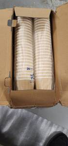 lot 69522 image: Lucky Pack Ripple Paper Cups - 25pcsX6Packs - Retail $30