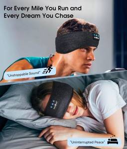 lot 69557 image: Bluetooth SportsSleep Headband with Built-in Headphones - Retail $19