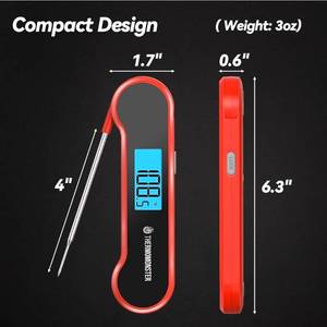 lot 69601 image: Digital Meat Thermometer with Compact Design - Retail $25